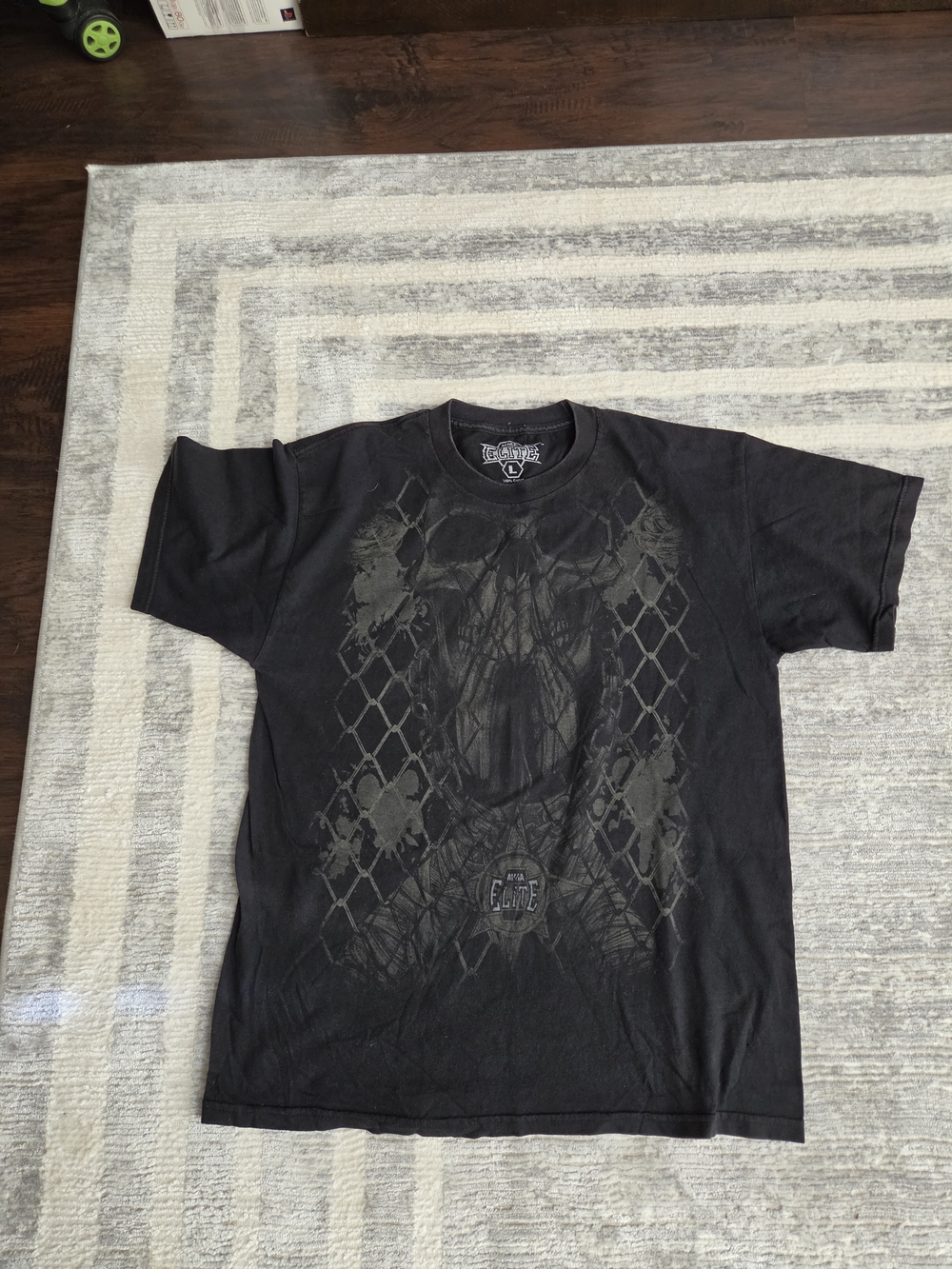 Y2K MMA Elite Skull T-shirt size Large